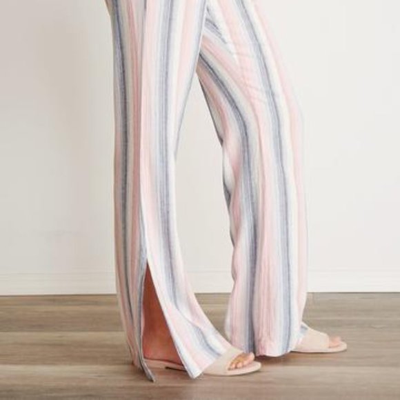 #63❤️ BELLA DAHL - Slide Slit Wide Leg Pant - Picture 5 of 6